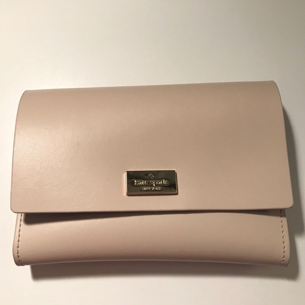 Kate Spade New York Small Pale Pink Wallet